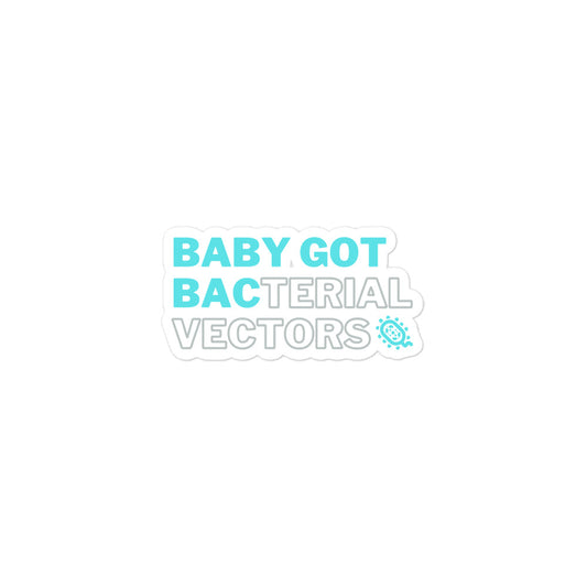 Baby Got Bac - Sticker - Blue