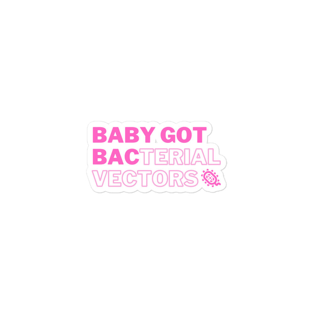 Baby Got Bac - Sticker - Pink