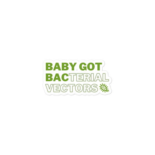 Baby Got Bac - Sticker - Green