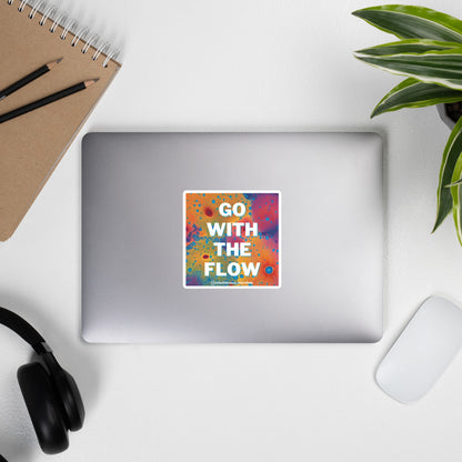 Go With the Flow - Sticker - N.01