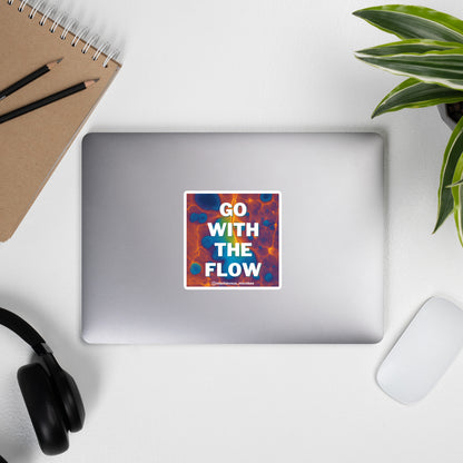 Go With the Flow - Sticker - N.04