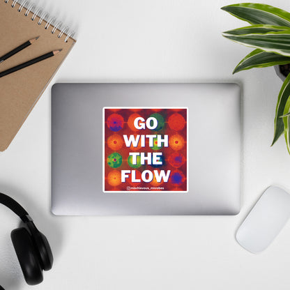 Go With the Flow - Sticker - N.02