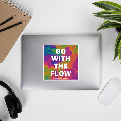 Go With the Flow - Sticker - N.03