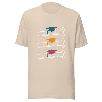 Graduated Cylinders - Graphic Tshirt (Unisex Tshirt for Scientists)